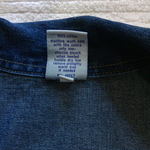 Sprockets Blue Jean Button-Up Jacket - Picture 7 of 8